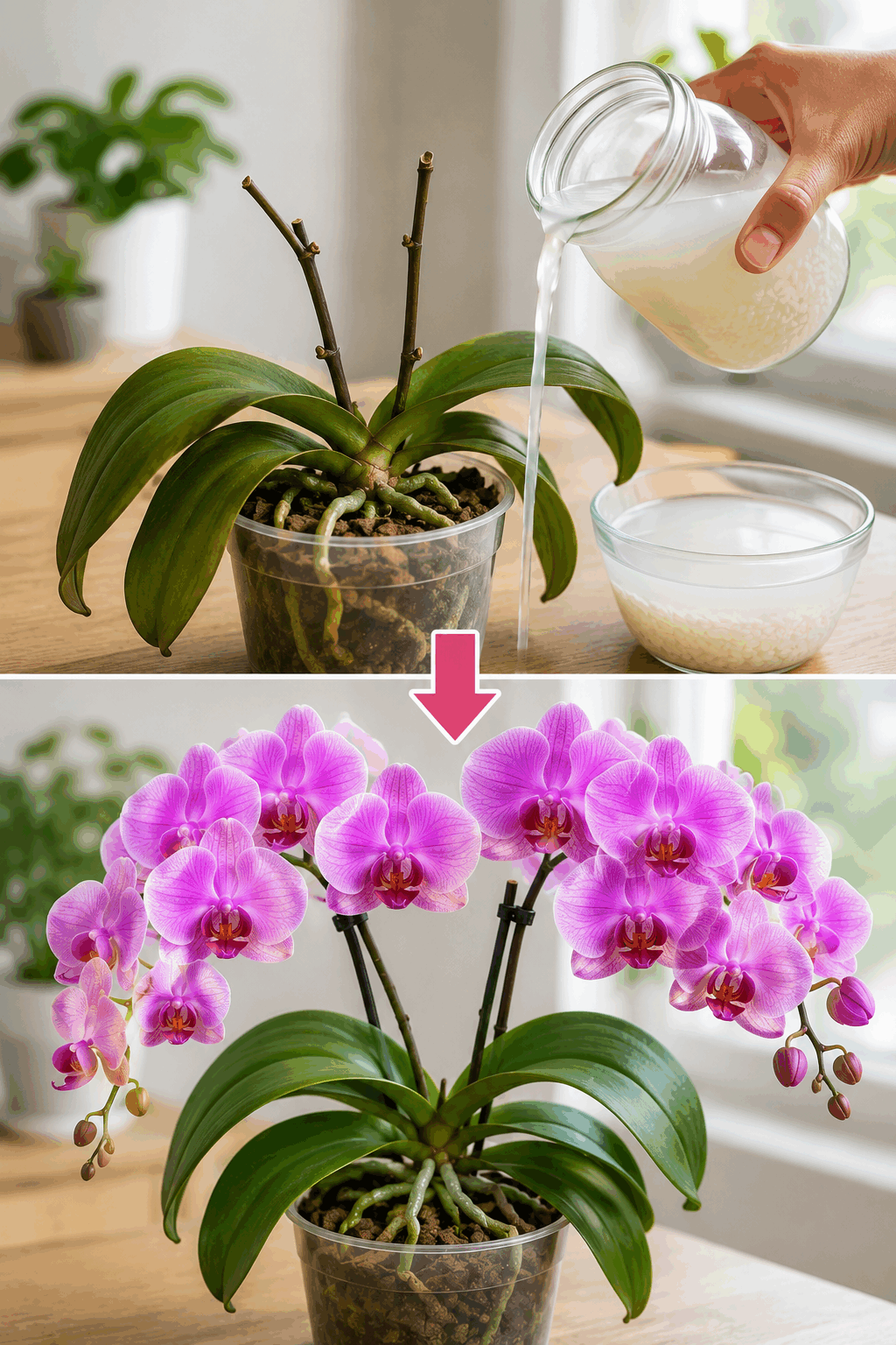 Con un solo ingrediente, tus orquídeas volverán a florecer