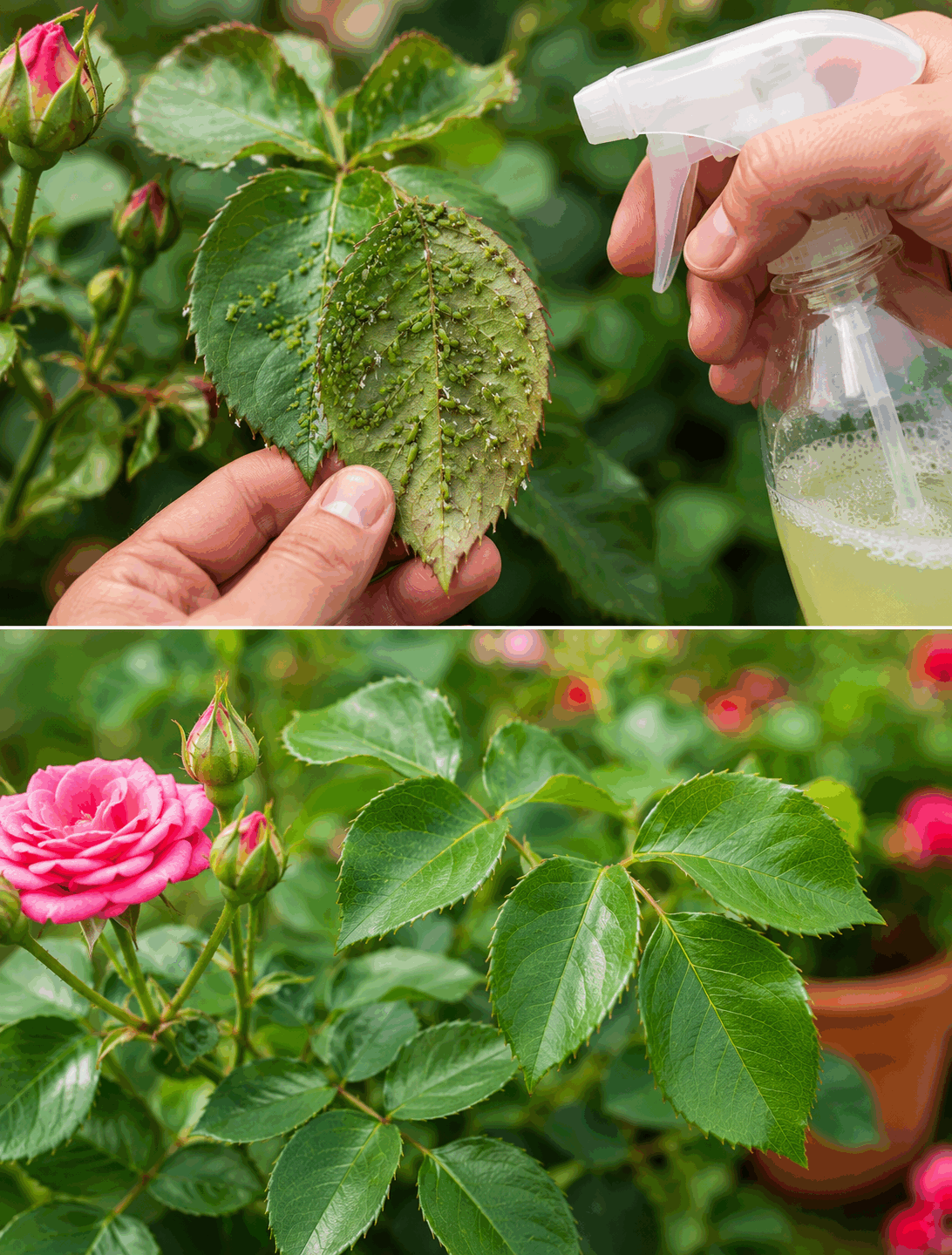 Así eliminan los pulgones sin usar productos químicos