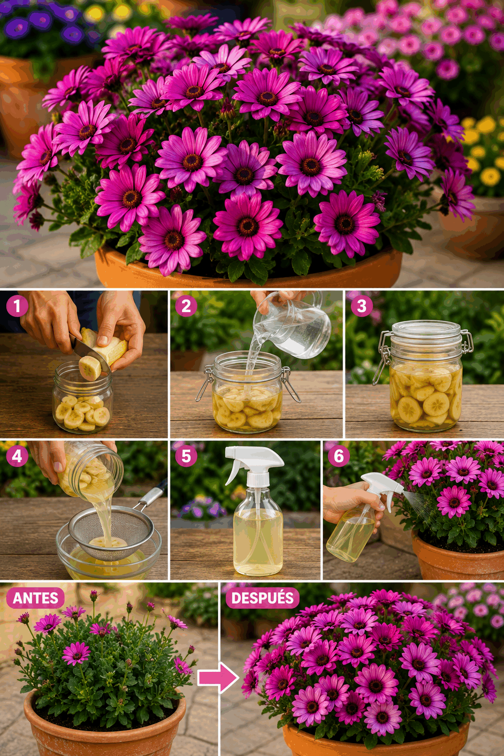 Casi nadie conoce este truco para conseguir flores espectaculares