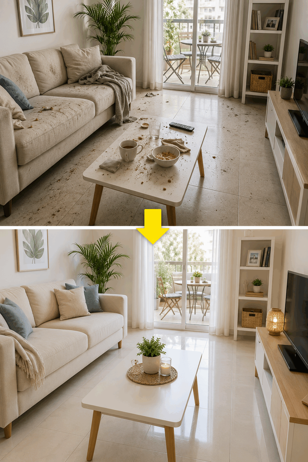 Este truco hará que tu casa parezca recién limpiada durante todo el día