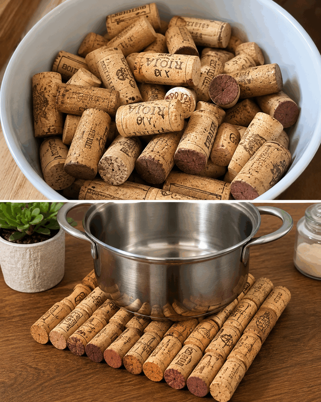 No tires los corchos de vino: este viejo truco vuelve a estar de moda