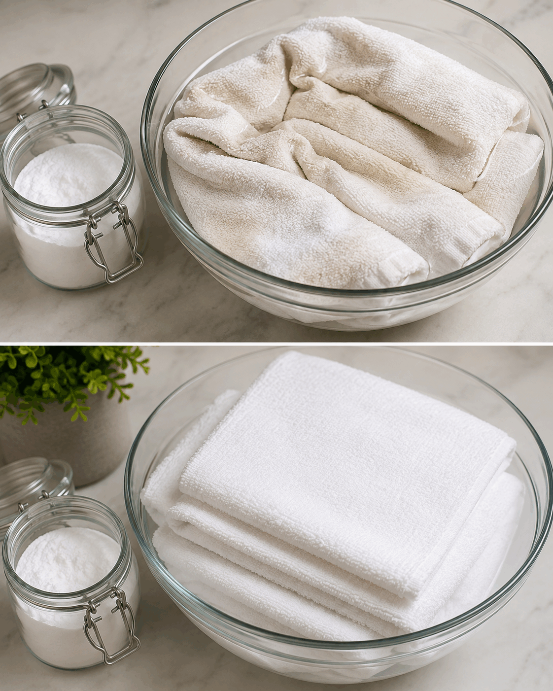 Con un solo ingrediente, las toallas recuperan su blanco original