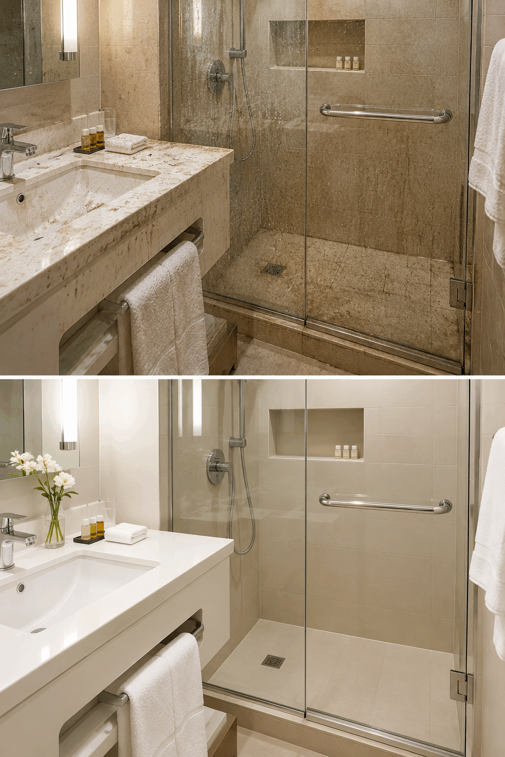Así consiguen los hoteles que los baños siempre parezcan impecables