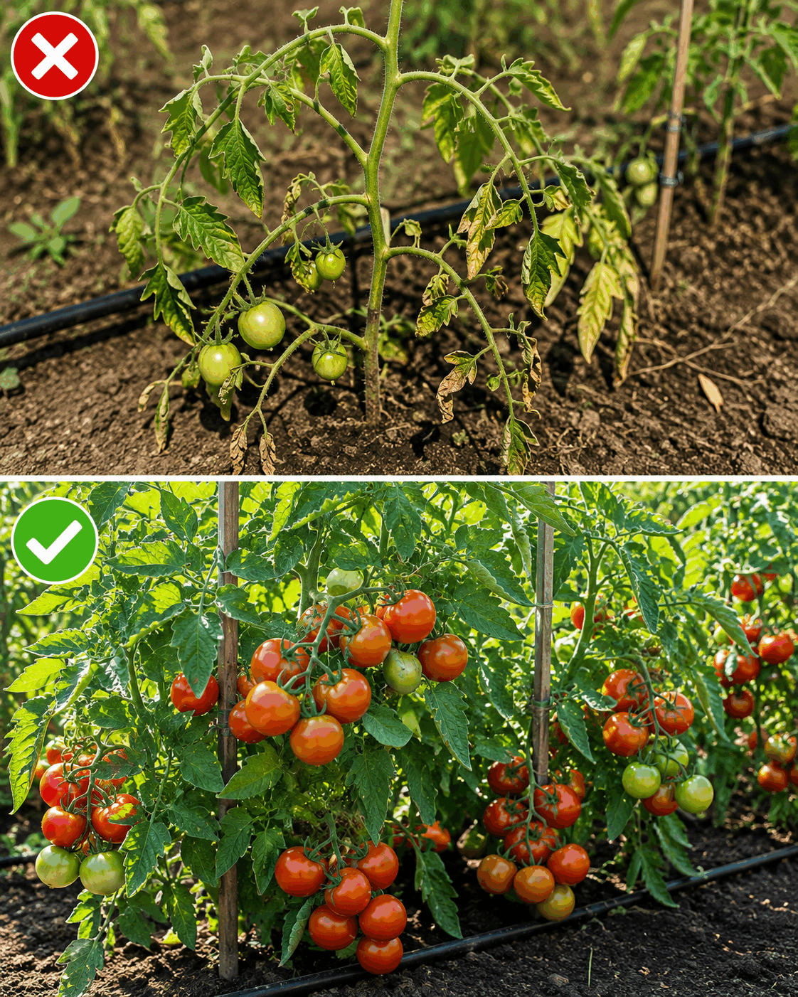 Este error impide que tus tomates produzcan una cosecha abundante
