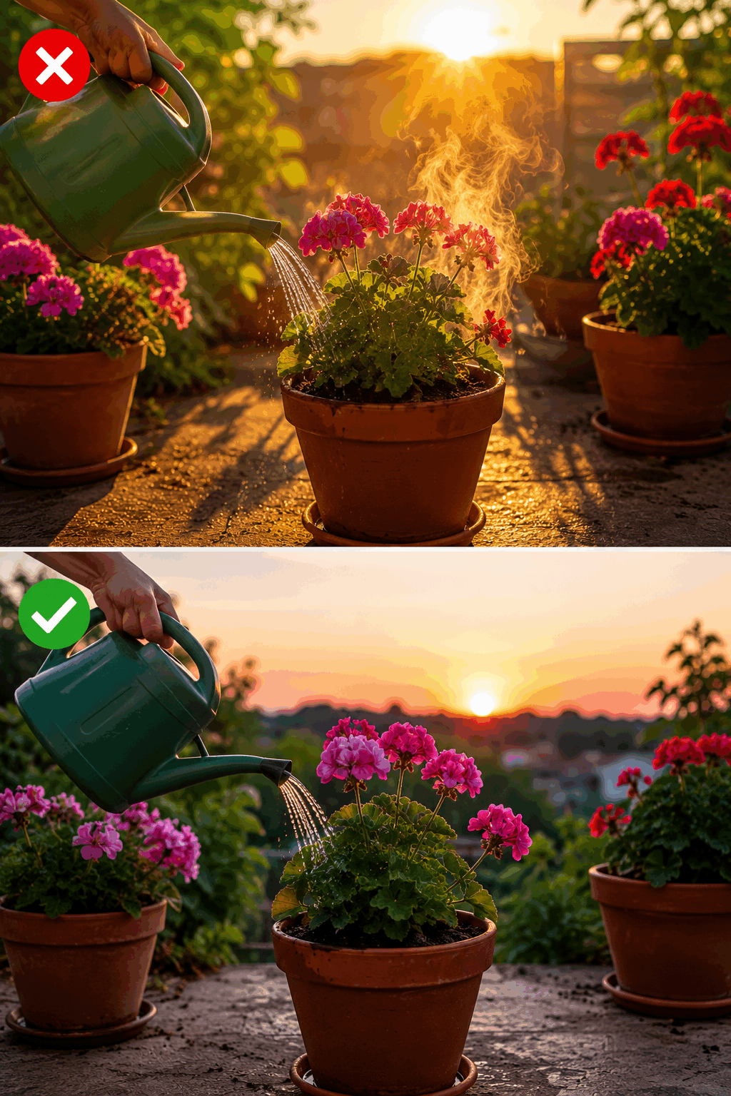 La mayoría riega las plantas a la hora equivocada: este es el mejor momento