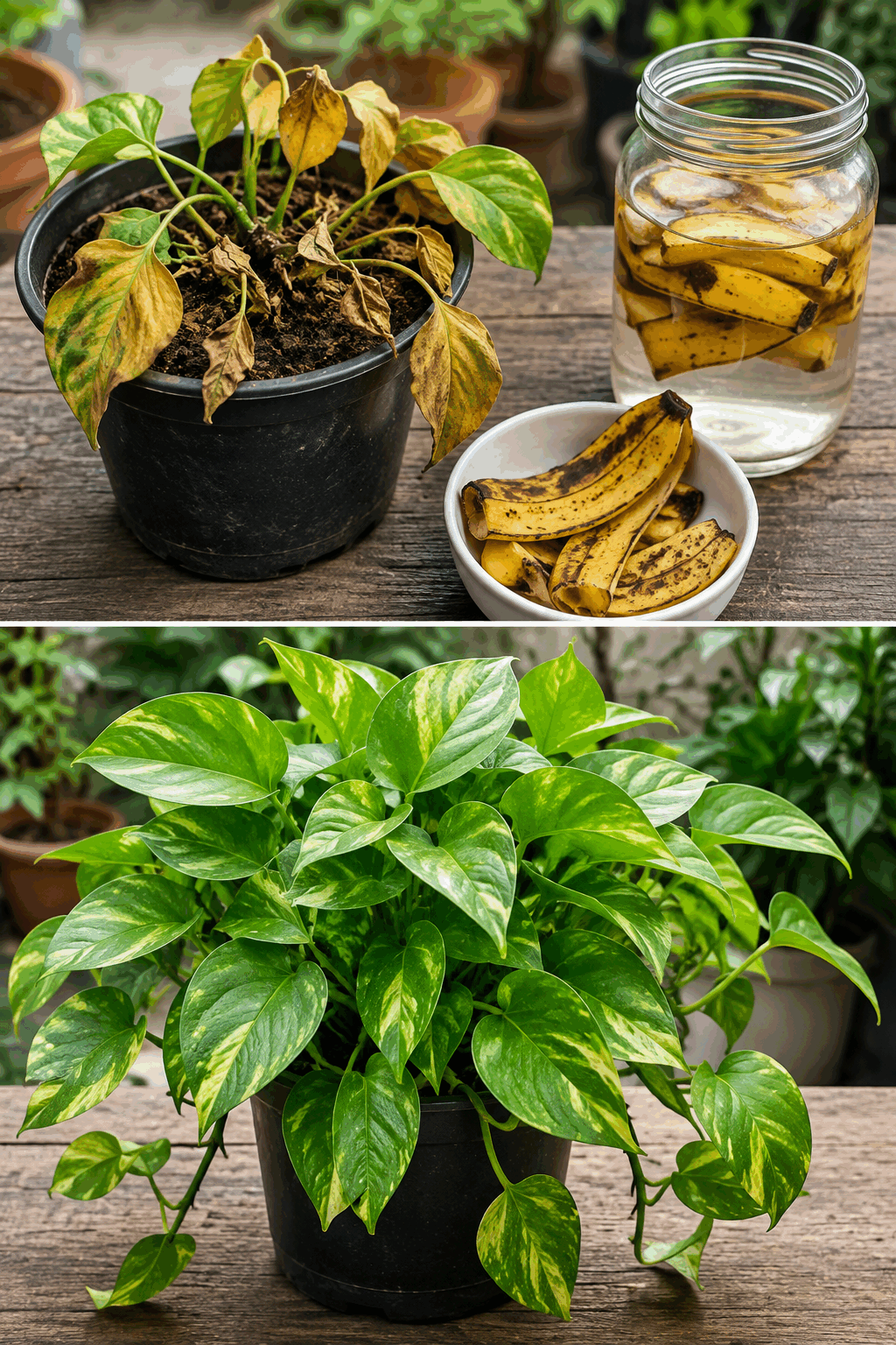 Este abono casero devuelve la vida incluso a las plantas más débiles